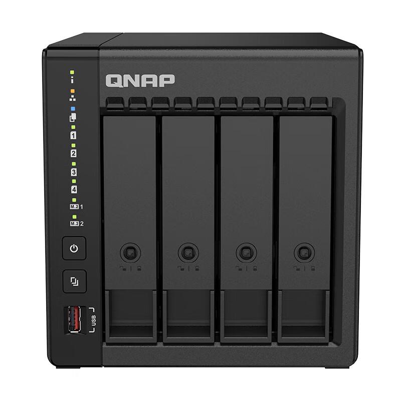 QNAP TS-466C 4-дисковый NAS с процессором Intel Pentium N6005 и 2,5 Гбит/с Ethernet