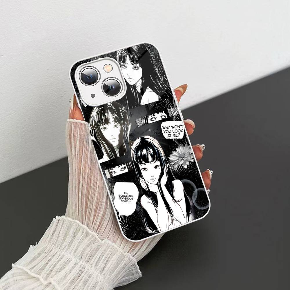 Хоррор Комикс Томи Закаленное Стекло Для Iphone 14 13 12 11 Pro Mini XS MAX 14Plus X XS XR Чехол