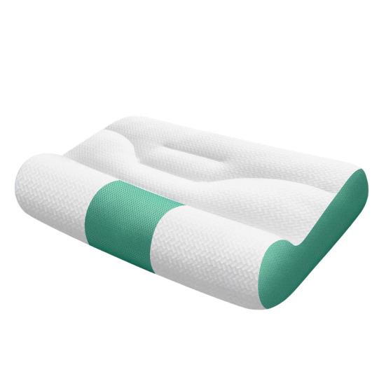 Подушка для шеи из пены с эффектом памяти для снятия напряжения в шее, регулируемая ортопедическая подушка-сэндвич, мягкая дышащая подушка для шеи для всех возрастов