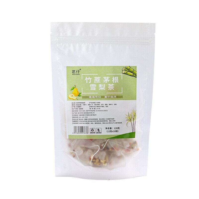 120g/bag Bamboo Cane Thatch Root Snow Pear Tea Snow Pear White Thatch Root Bag