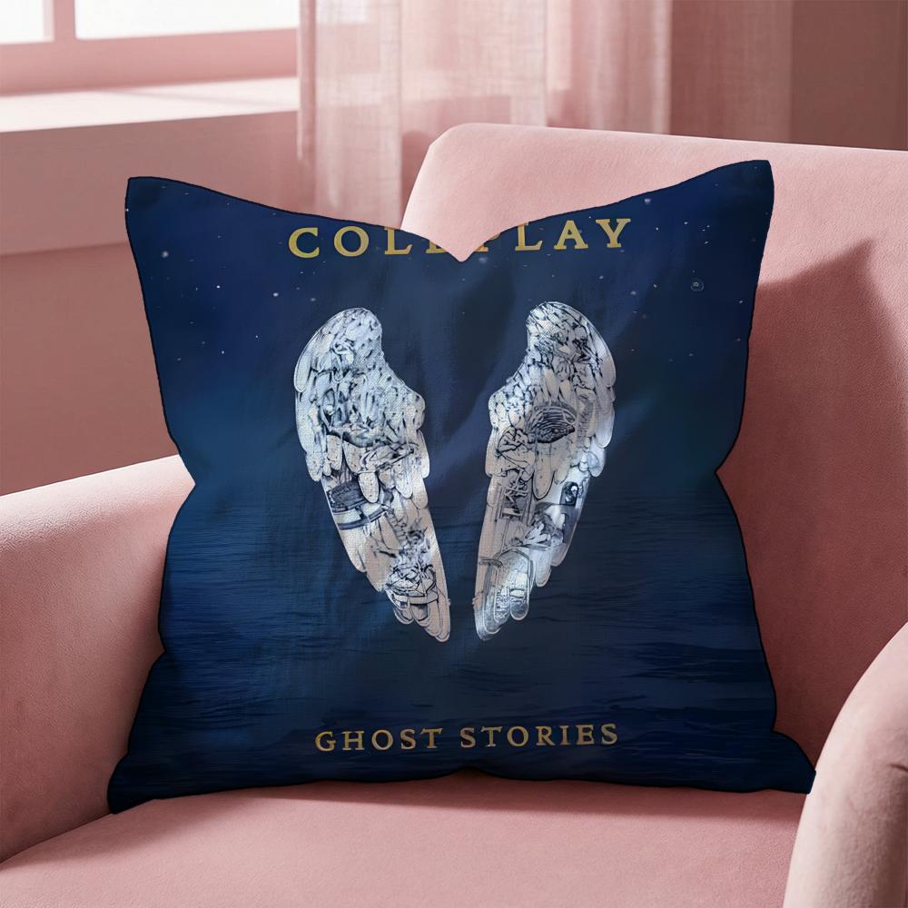 Наволочка Coldplay для подушки, многоцелевая, для дома и автомобиля - Двусторонняя, мягкая и прочная для повседневного использования