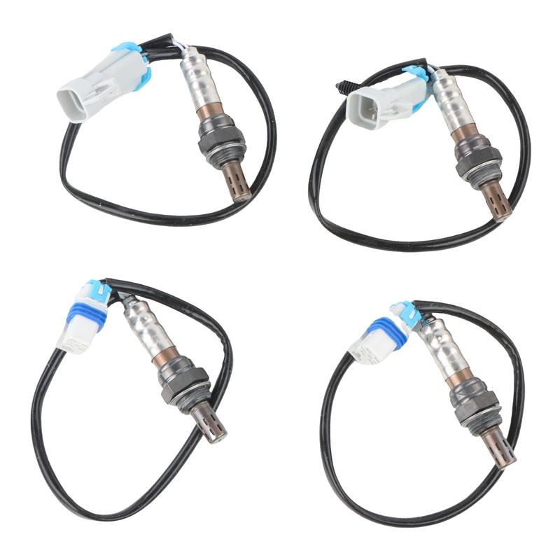 2344256 2344668 New 1Set / 4PCS Upstream & Downstream Oxygen O2 Sensor For Cadillac Chevrolet Tahoe GMC Sierra Yukon 4.8 5.3L V8