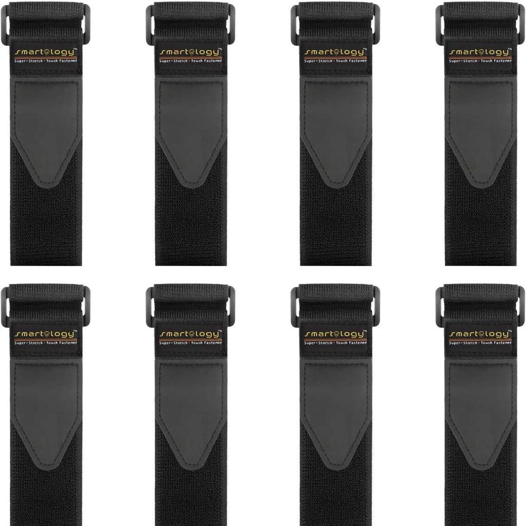 Эластичные ремешки на липучке: Нецарапающиеся кабельные стяжки на липучке, Нескользящий пояс для талии, Напульсники