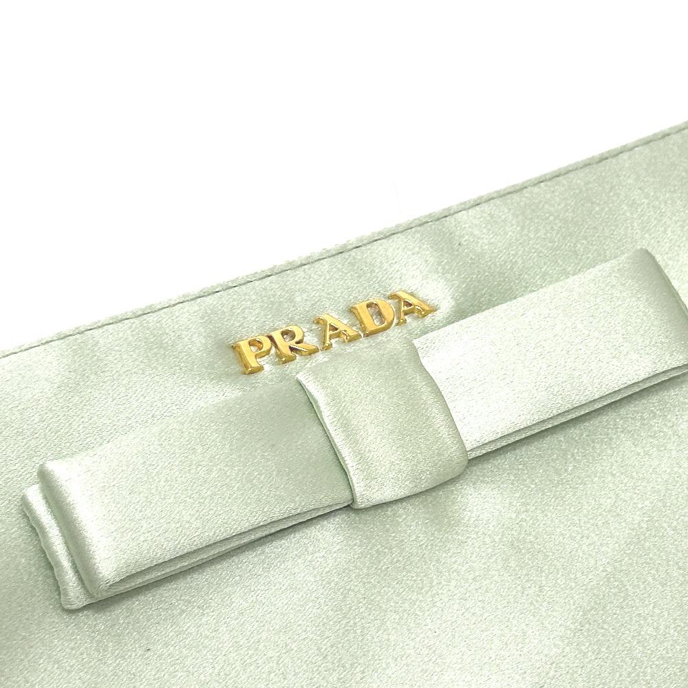 Prada 1M1214 Логотип Ленточная Сумка-Клатч Косметичка Многофункциональная Сумка-Косметичка