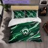 Werder Bremen Football 3 Piece Bedding Set Soft Duvet Cover Set with Pillowcases Printed Bedroom Decor Set for Home