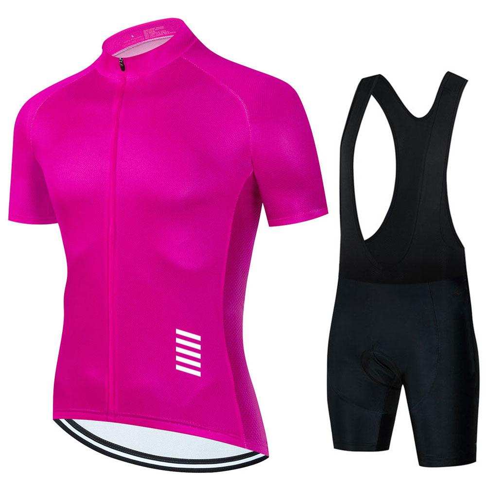 Мужская одежда для велоспорта с коротким рукавом Ropa Ciclismo Hombre Велосипедная одежда Костюм с лямками для триатлона Велосипедная форма Майка 2026 Летний дышащий костюм для велоспорта Комплект