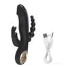 Мощный вибратор-кролик для женщин 3 в 1, стимулятор сосков и клитора, массажер для точки G, фаллоимитатор, секс-игрушки для взрослых, товары