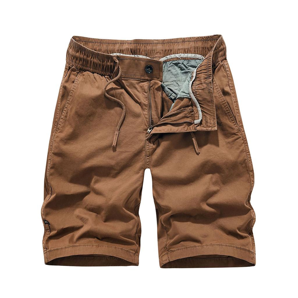 Мужские повседневные цветные карманные пляжные рабочие брюки-карго на открытом воздухе, шорты, брюки