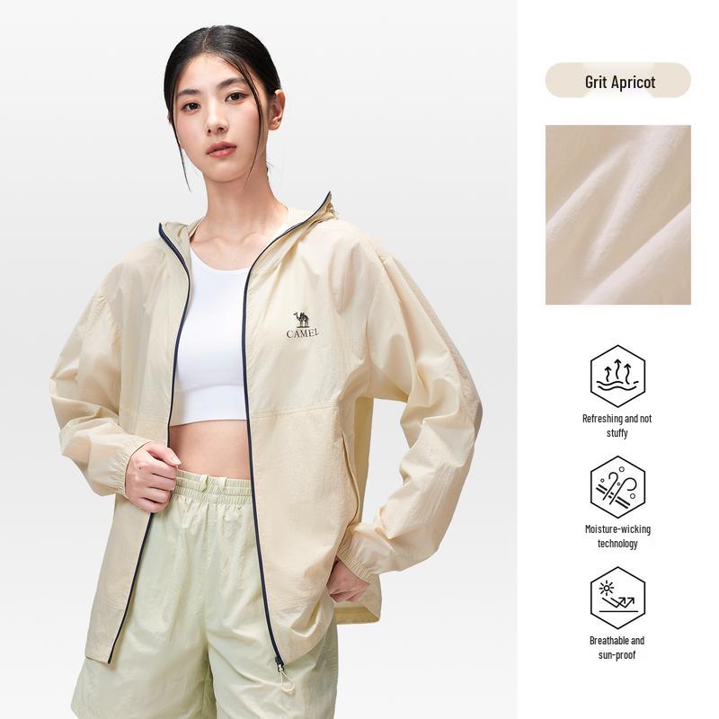 Camel Унисекс куртка для защиты от солнца Wang Junkai Collection