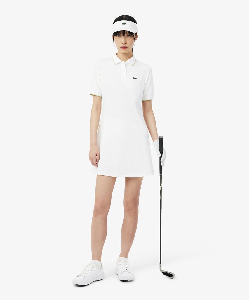 Женское пике-платье Lacoste для гольфа с коротким рукавом Ef0102-56G 800