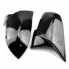 Глянцевые черные накладки на зеркала в стиле «рога» для BMW 1, 2, 3, 4 серии (F20, F30, F32)