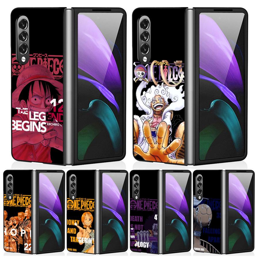 Anime One Pieces Back Cover Phone Case for Samsung Galaxy ZFold3 ZFold4 ZFold6 ZFold5