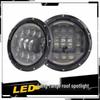 7-inch 90W LED Headlight with White/Yellow DRL for Harley & Wrangler