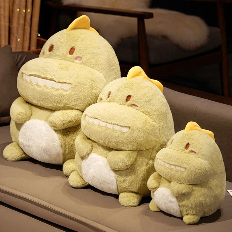 Плюшевая игрушка динозавр животное мультяшная мягкая кукла украшение для спальни подарок для детей