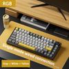 Ajazz AK820 Triple Mode Mechanical Keyboard Full Key Hot Swap Gaming Office