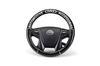 GALSON DAD Royal Steering Wheel Type Monogram Enamel and This PU Leather Cover Provides Excellent Grip and Durability for Long Drives and Suitable for