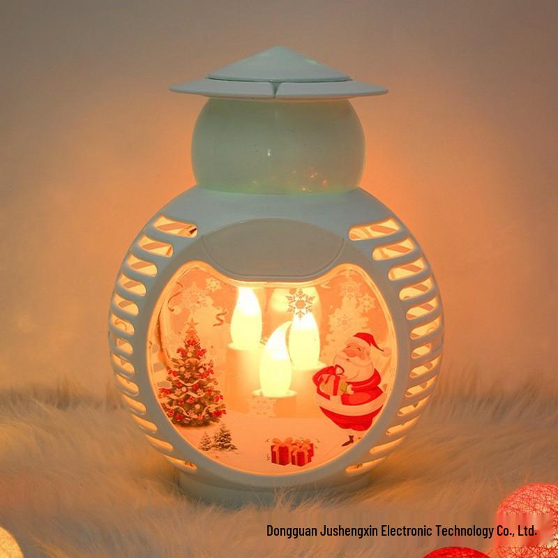 Blizzard Night Lantern: Handheld Decorative Projector Light Ornament