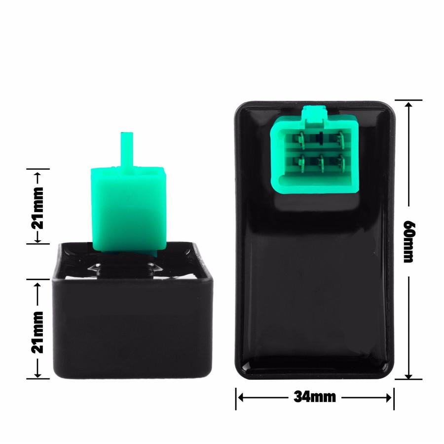 Катушка зажигания 12В + 5-контактный CDI + Свеча зажигания Китайский квадроцикл ATV 50 70 90 110 125 куб. см