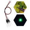 Eve Model SMD 0402 Chip LEDs with and Resistors Ideal for Model and 20-pack Wiring, Green, Included. Trains, Railways, Buildings, Dioramas.