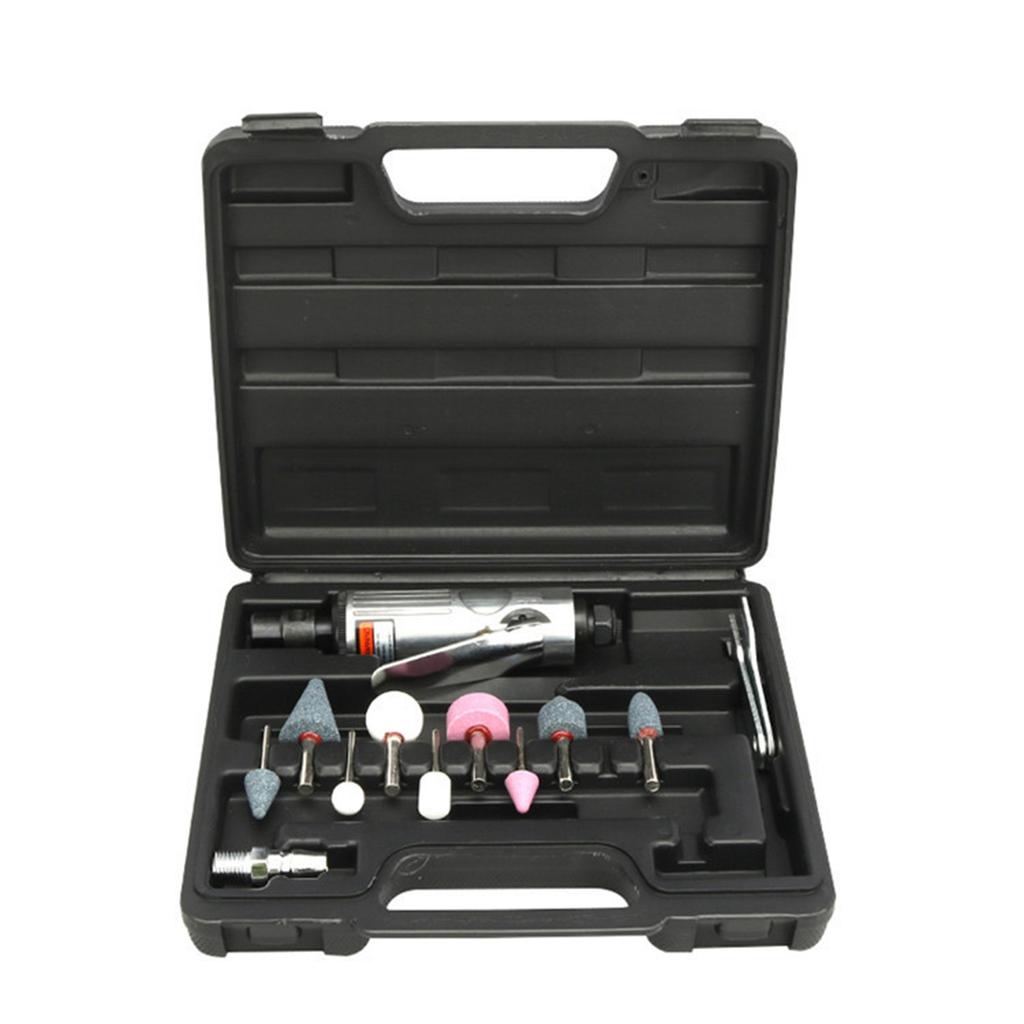 16 шт. 14-дюймовый комплект пневматических шлифовальных машин 3 мм 6 мм пневматический вращающийся шлифовальный инструмент пневматическая шлифовальная машина полировка