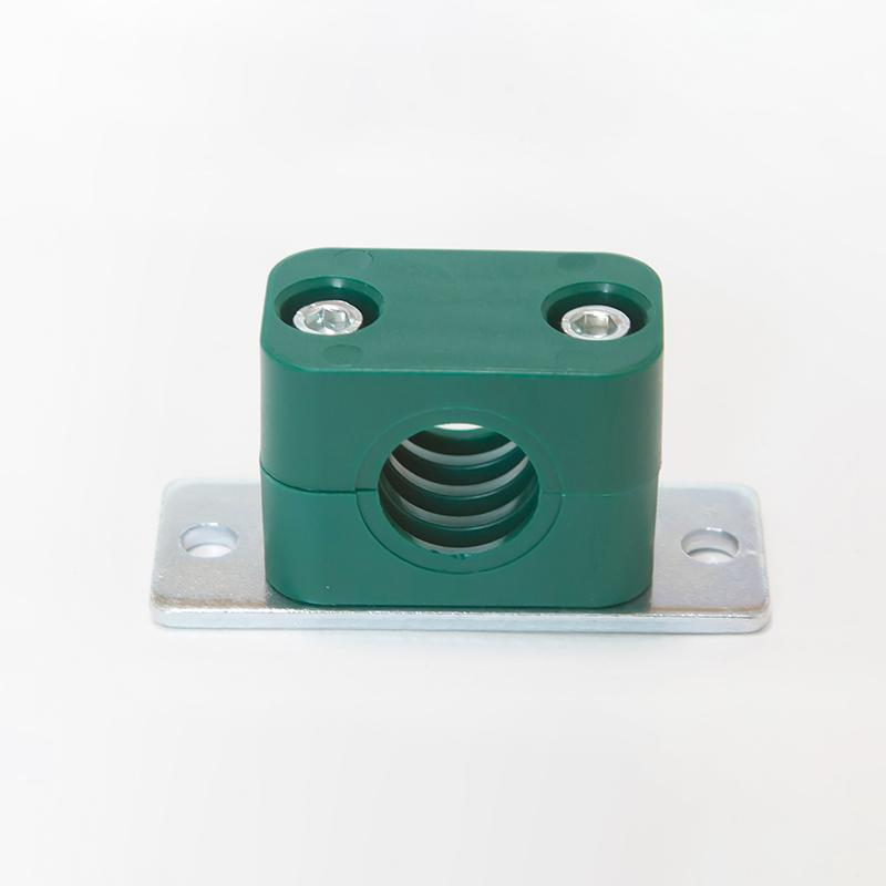 3PCS 6/8/10/12/15/16/18/20/22/25/28/30/35/40/50/60mm Diameter Pipe Bolted Plastic Clips Pipe Clamp Tube Fastener Assortment Kit