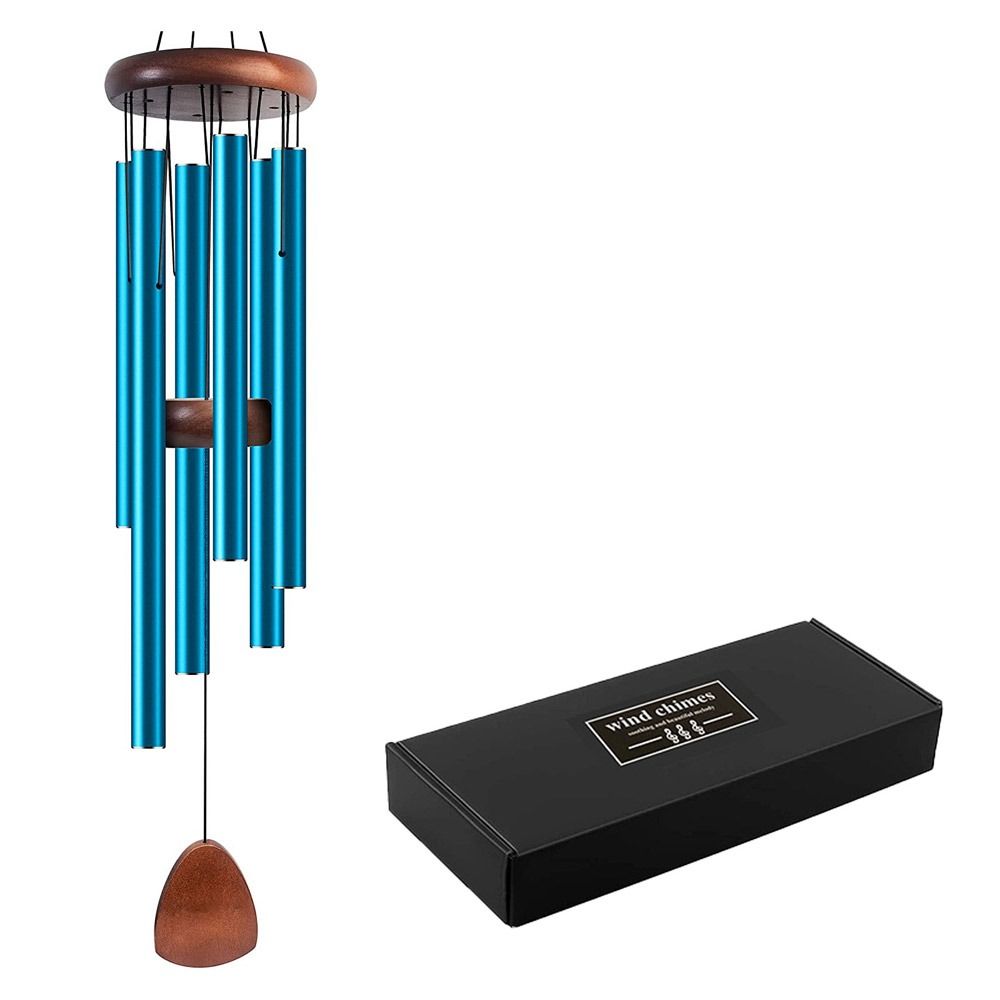 Алюминиевые Большие Колокольчики Ветра Памятная Подвеска Музыкальный Колокольчик Ветра Подарок Колокольчики Ветра