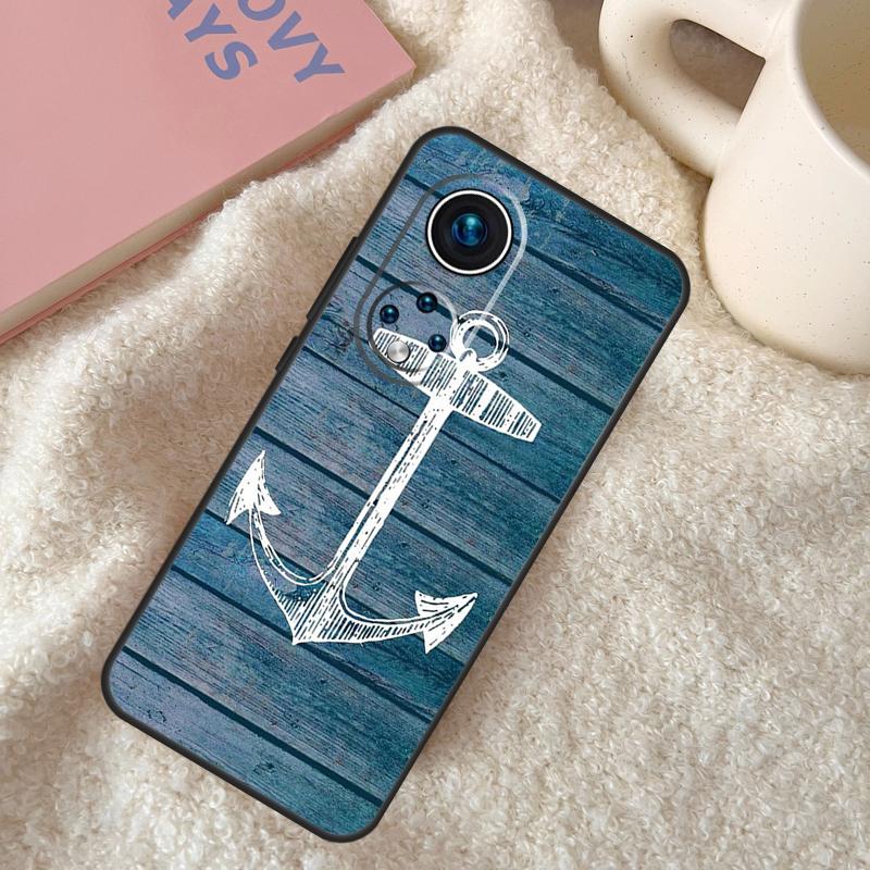 Полоски Якорь Лодка Корабль Чехол Для Honor 200 Pro X9b X9a X8b X8a X8 X9 X9c 50 70 90 Lite Honor Magic 7 6 5 Pro Чехол