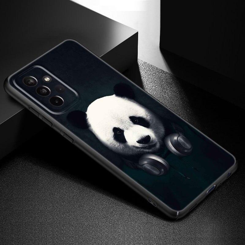 Чехол для телефона с китайским медведем и пандой для Samsung Galaxy A21 A30 A50 A52 S A13 A22 A32 A33 A53 A73 5G A11 A12 A31 A51 A70 A71 A72