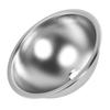 RV Sink 16 X 6.4in 304 Stainless Steel Versatile Efficient Drainage Round Kitchen Wash Sink for Caravan Motorhome Boat