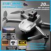 Новый мини-дрон S138 4K ESC с двойной камерой, бесщеточным Wi-Fi FPV, 360°, интеллектуальным обходом препятствий, EIS RCl, складной квадрокоптер, игрушка в подарок детям