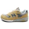 Nb 580 Ретро Прочные Низкие Повседневные Кроссовки для Бега Унисекс Желто-Серые MRT580BE