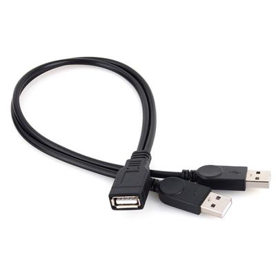 Usb 2.0 1 мама на 2 папа Y-разветвитель удлинитель для синхронизации данных и зарядки