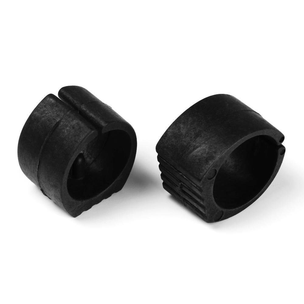 10pcs Chair Foot Anti-front Tilt U Shaped Floor Glides Tubing Caps Bumper Damper Stool Chair Leg Pipe Clamp Floor Protector