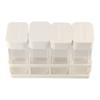 4Pcs/set BPA Free Spice Jars Sliding Open Seasoning Box Set Spice Dispenser  Kitchen Organizer Box