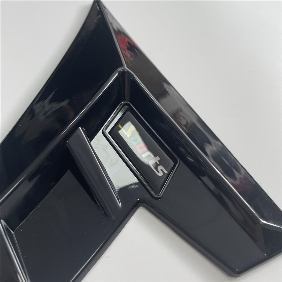 Глянцевый черный накладка на крыло автомобиля, воздухозаборник, спортивный стиль