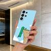 Cute- Jogu-mans D-Dinosaurs Clear Phone Case for Samsung S25, S24, S21, S22, S23, S30, Ultra, S20, Plus, FE, Lite