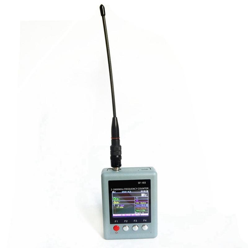 SF-103 Частотомер DMR Цифровой Сигнал Тестируемый 2 МГц - 2800 МГц CTCSS/DCS Частотомер US Plug