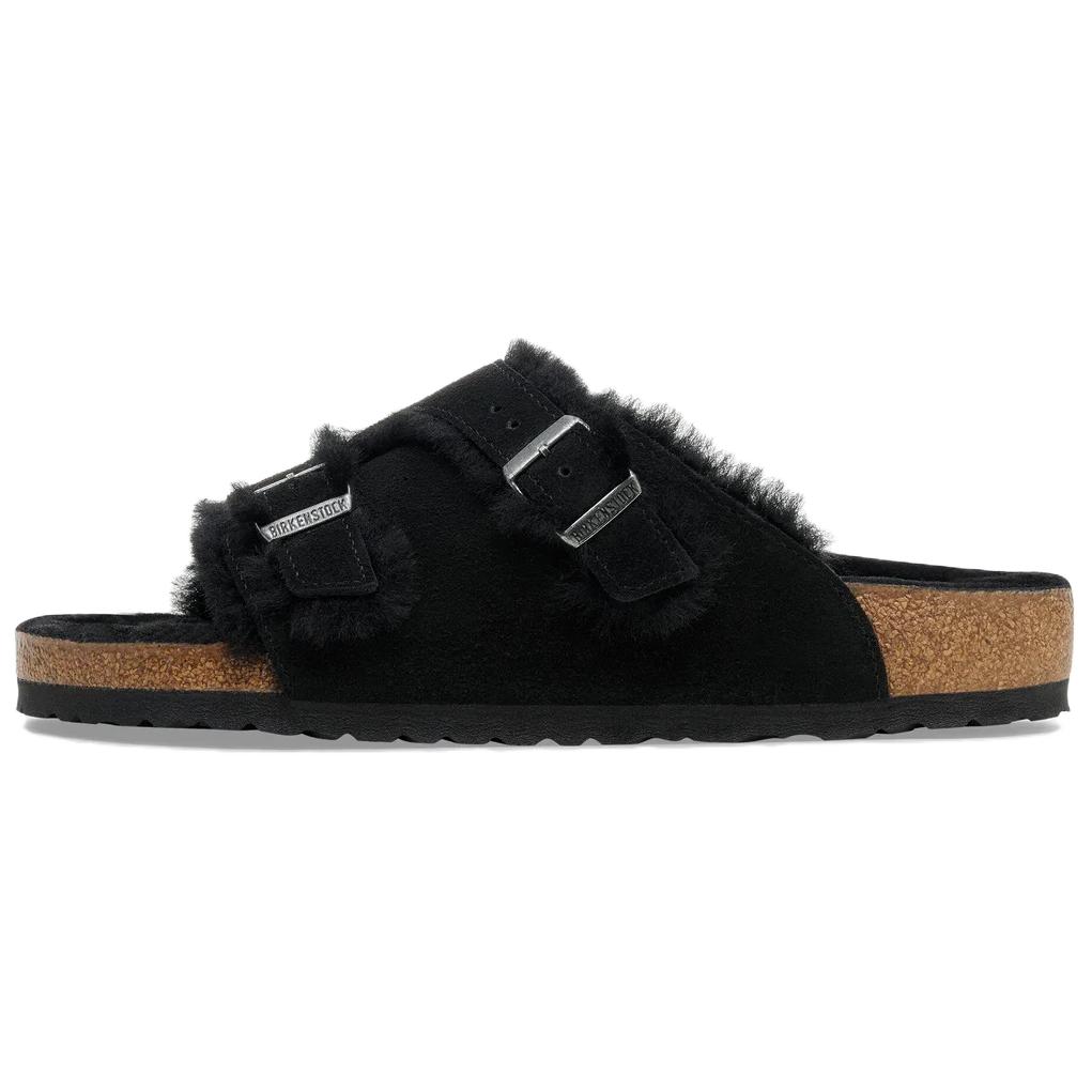 Birkenstock Шлепанцы-слайдеры Унисекс Черные Обычные Свободная посадка 1030634