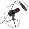 Condenser Microphone USB Wired For PC Laptop Computer Professional Gaming Accessories Kit Gamer Sound Live Streaming Podcast RGB
