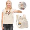 Рюкзак Pet Strap для средних/маленьких кошек и собак, сумка для домашних животных для походов на открытом воздухе