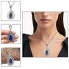 Lapis Necklace Blue Topaz Lazuli Gifted Pendant Jewelry Nicky