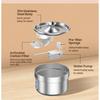 ROJECO Stainless Steel Pet Drinking Fountain Auto Cat Water Fountain Smart Pet Water Dispenser with Pump for Dog Cat Drink Bowl