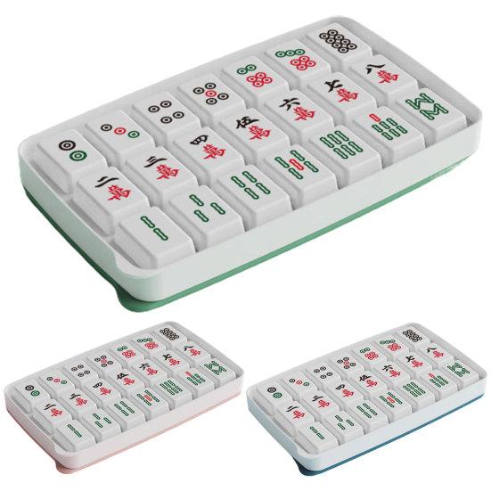 DIY без запаха креативная устойчивая к низким температурам форма для приготовления льда Маджонг форма для ледяного шара