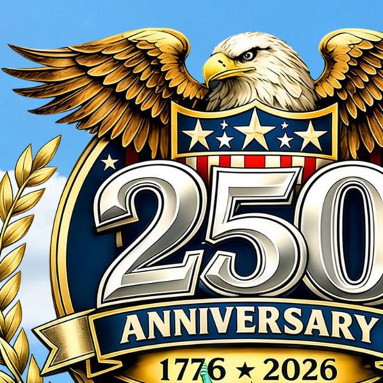 Наклейка на окно 250-летие США Патриотическая наклейка на окно 4 июля 1776-2026 Памятная наклейка к Дню независимости Америки для автомобиля, грузовика, дома, магазина