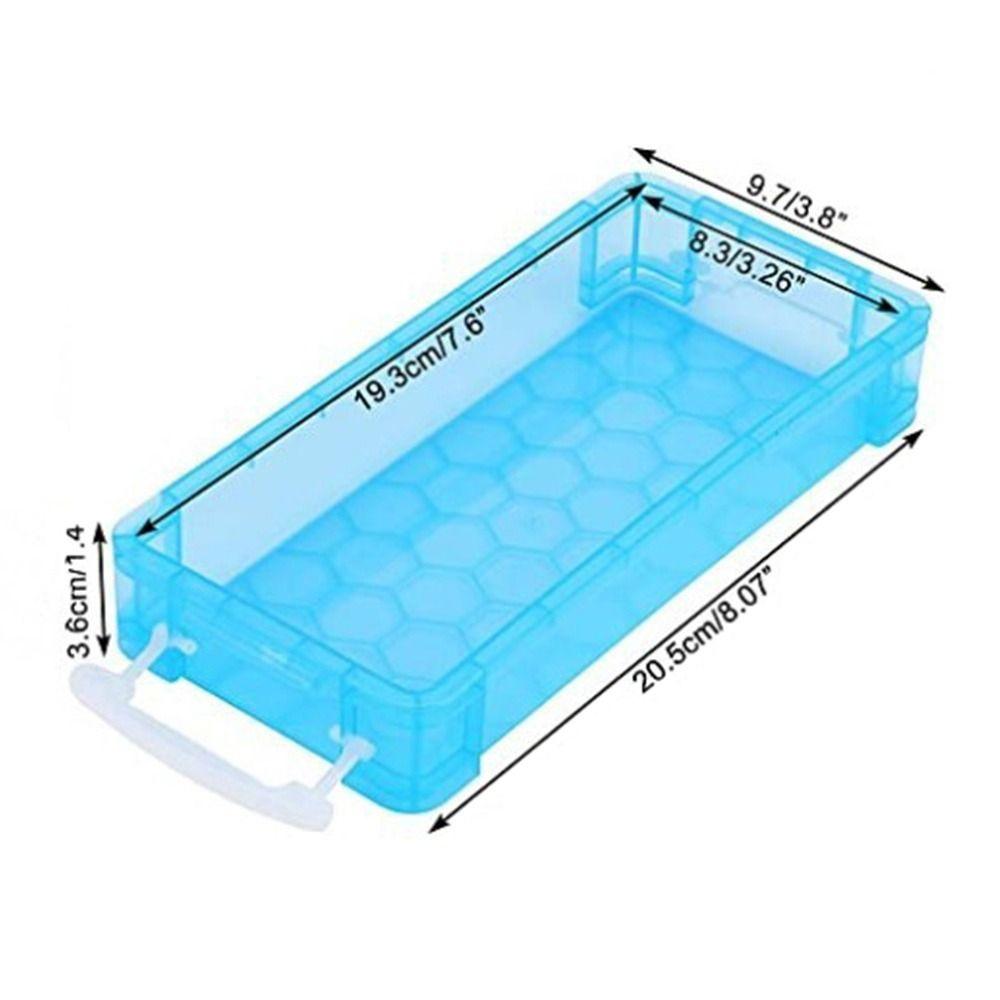 Коробка для хранения цветных ручек, 3/6-слойная коробка для хранения канцелярских принадлежностей, мультяшная пластиковая коробка, ключ для смены