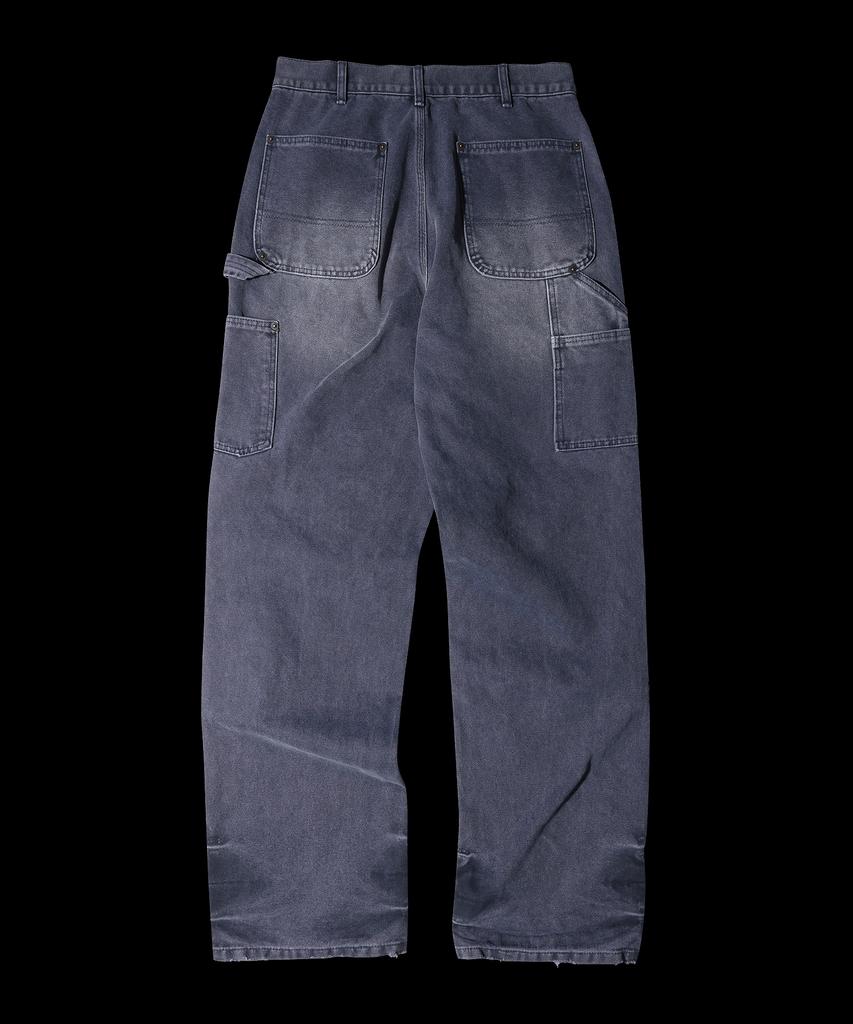 RAR Vintage Faded Double Knee Pants_Faded Black