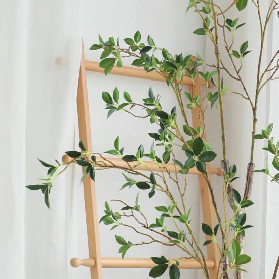 Искусственное растение, не выцветающее, бытовая химия, увеличивает жизненную силу, украшение для гостиной, лист камелии, привлекательный, своими руками увеличивает жизненную силу