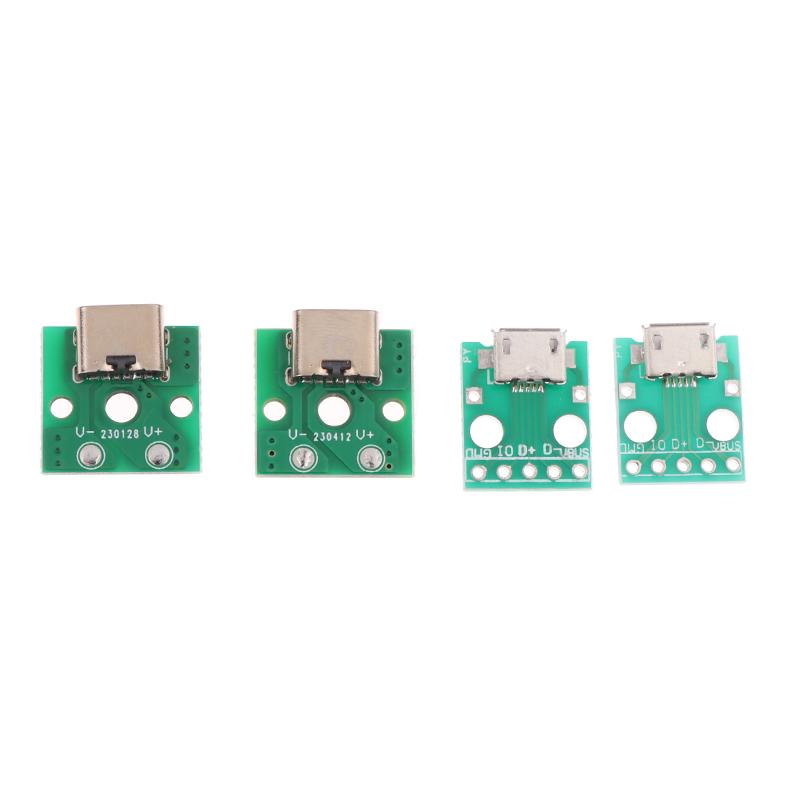10 шт. Разъем Micro USB Android Type-C гнездовой разъем Порт зарядки USB разъем Ph2.0 Крепежная пластина с винтами