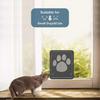Pet Door Screen Door Sliding Dog Door Lockable Cat Door Magnetic Automatic Closing Doggy Screen Door