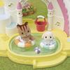 Epoch Sylvanian Families Hoikuen Play Equipment ST Mark Certification 3 Years Old and Up Toy Dollhouse Sylvanian Families [Castle Osunaba/Pool Set]